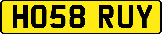 HO58RUY