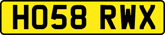HO58RWX