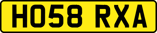 HO58RXA