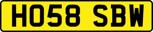 HO58SBW