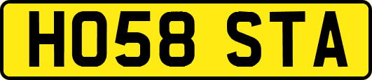 HO58STA