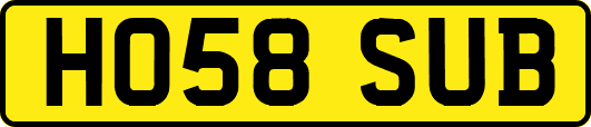 HO58SUB