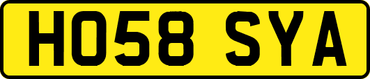 HO58SYA