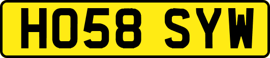 HO58SYW