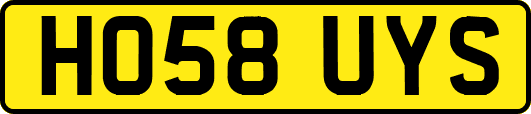 HO58UYS