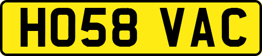 HO58VAC