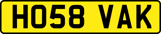 HO58VAK