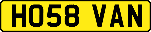 HO58VAN