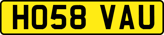 HO58VAU