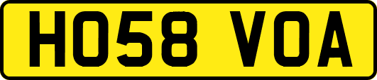 HO58VOA