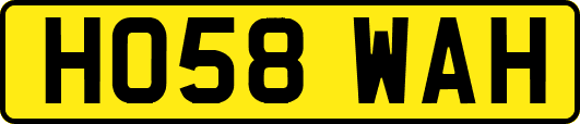 HO58WAH