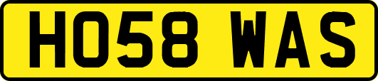 HO58WAS