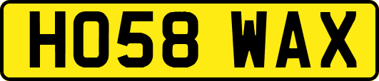 HO58WAX