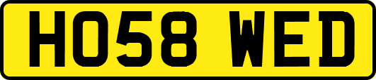 HO58WED