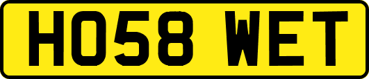 HO58WET