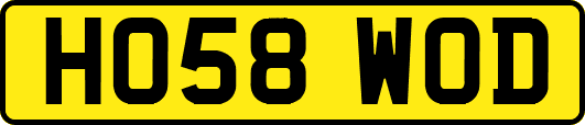 HO58WOD