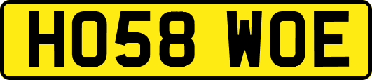 HO58WOE