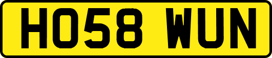 HO58WUN