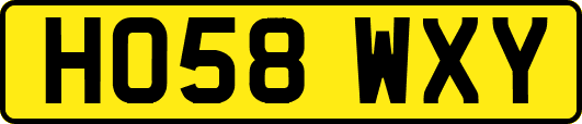 HO58WXY