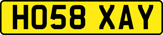 HO58XAY