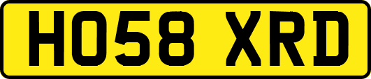 HO58XRD
