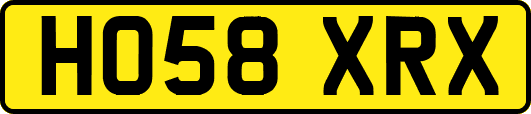 HO58XRX