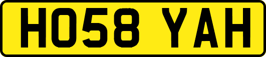 HO58YAH