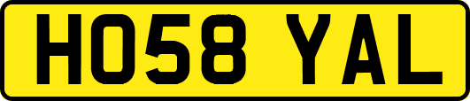 HO58YAL