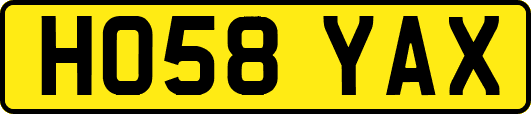 HO58YAX