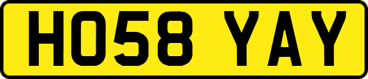 HO58YAY