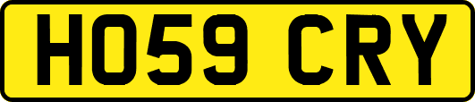 HO59CRY