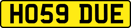 HO59DUE