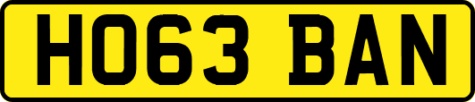 HO63BAN