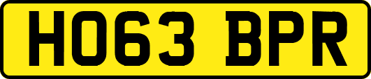 HO63BPR