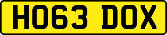 HO63DOX