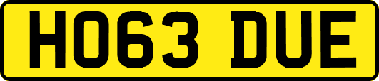 HO63DUE