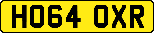 HO64OXR