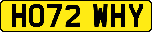 HO72WHY