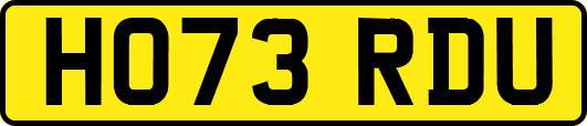 HO73RDU