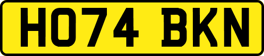 HO74BKN