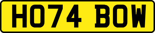 HO74BOW