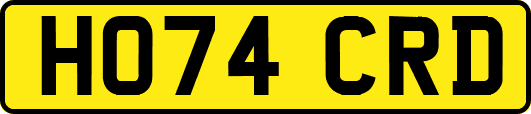 HO74CRD
