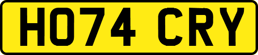 HO74CRY