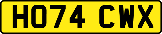 HO74CWX