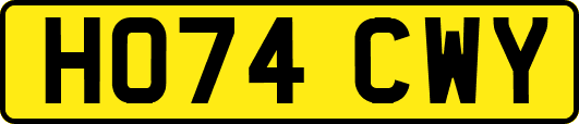 HO74CWY