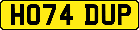 HO74DUP