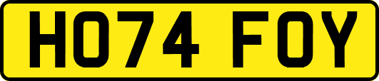 HO74FOY