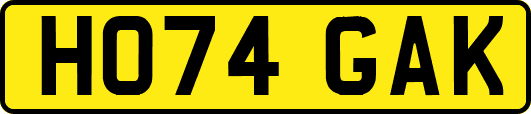 HO74GAK