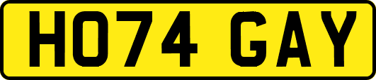 HO74GAY