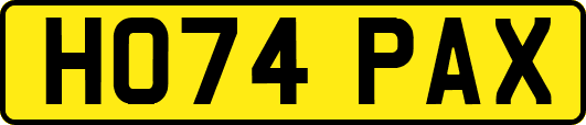 HO74PAX